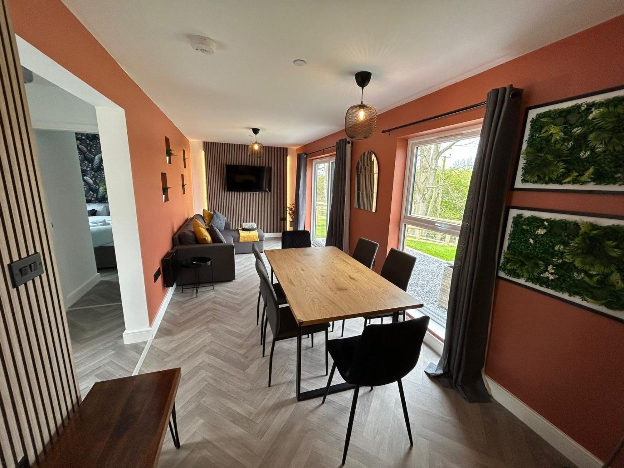 North Wales Eco Lodges Ruthin Bagian luar foto